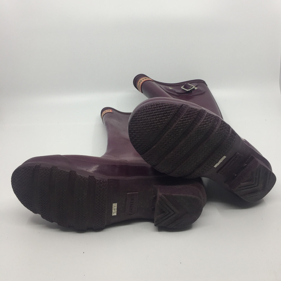 Unisex Hunter Boots Brown Size US 3M/4F - Picture 6 of 8